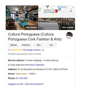 Loja de Cortiça Lisboa | Como ter entrega gratuita no mesmo dia do Porto
