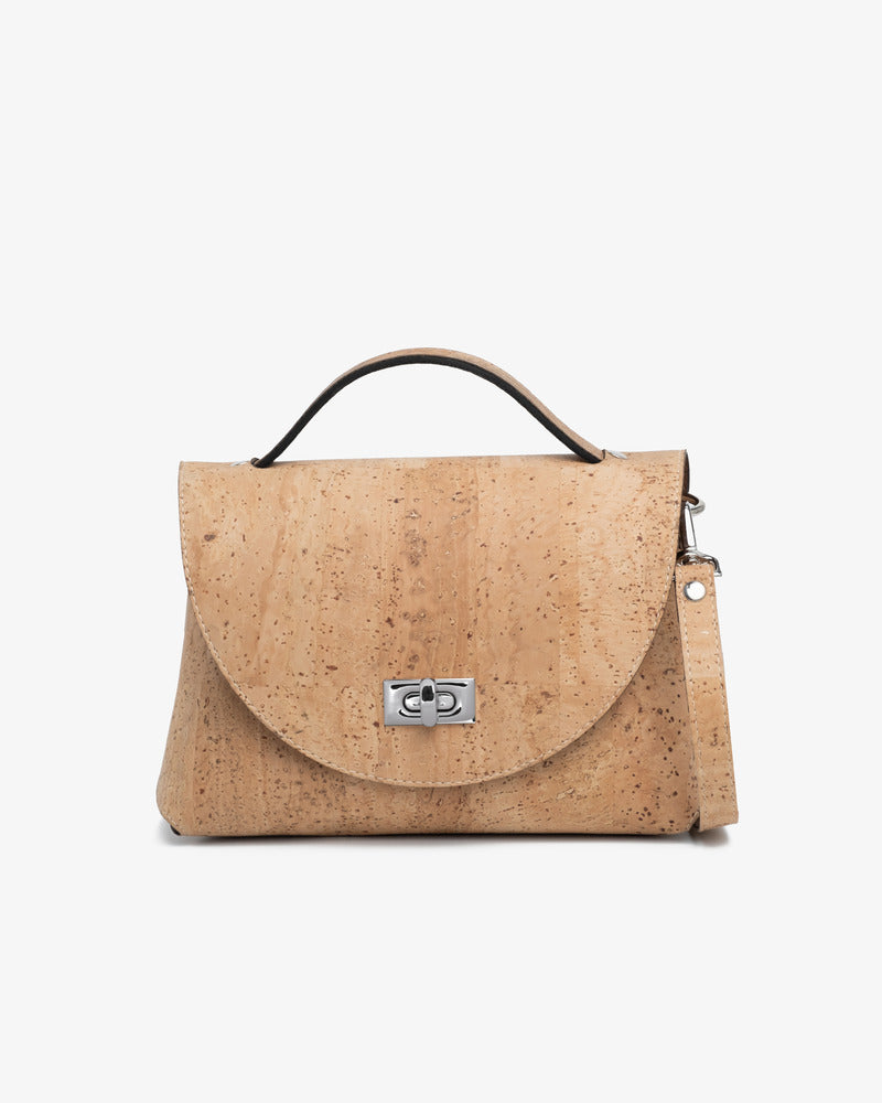 Structured silhouette Natural | Cork Bags