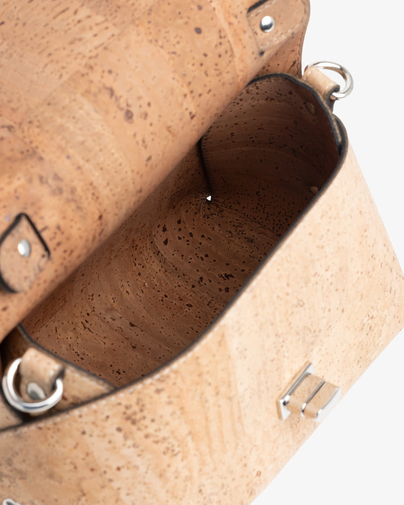 Structured silhouette Natural | Cork Bags