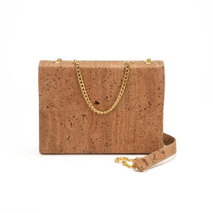 Cork Crossbody Bag Vilamoura | Gold Chain | Vegan | 5 Colors