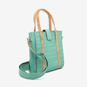 Cork Handbag Boxy | Vegan Bags | Brick