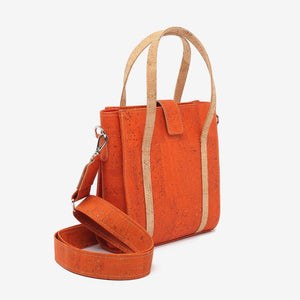 Cork Handbag Boxy | Vegan Bags | Natural