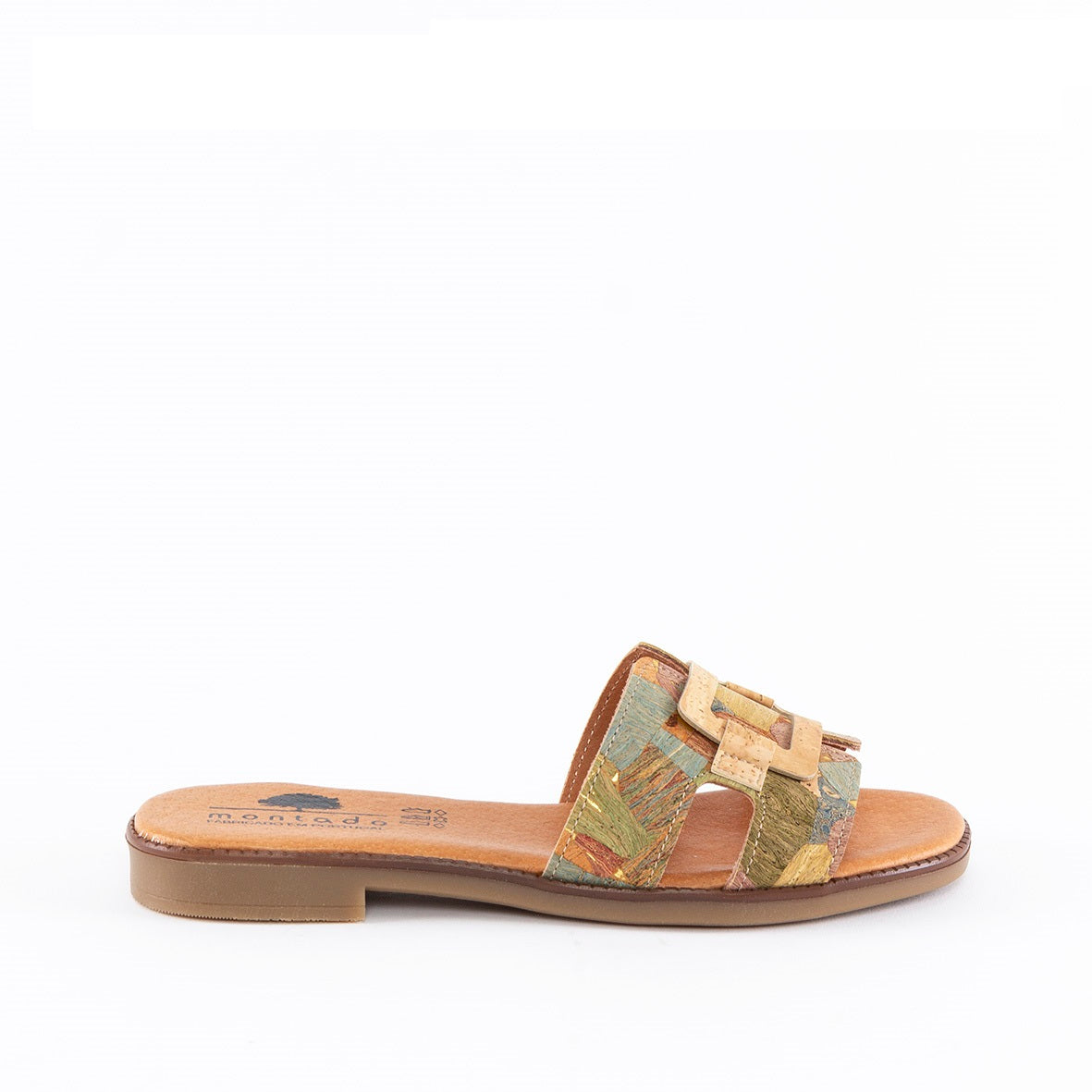 Cork Sandals Square - Low Heel | Cork Shoes | Made in Portugal | Summer