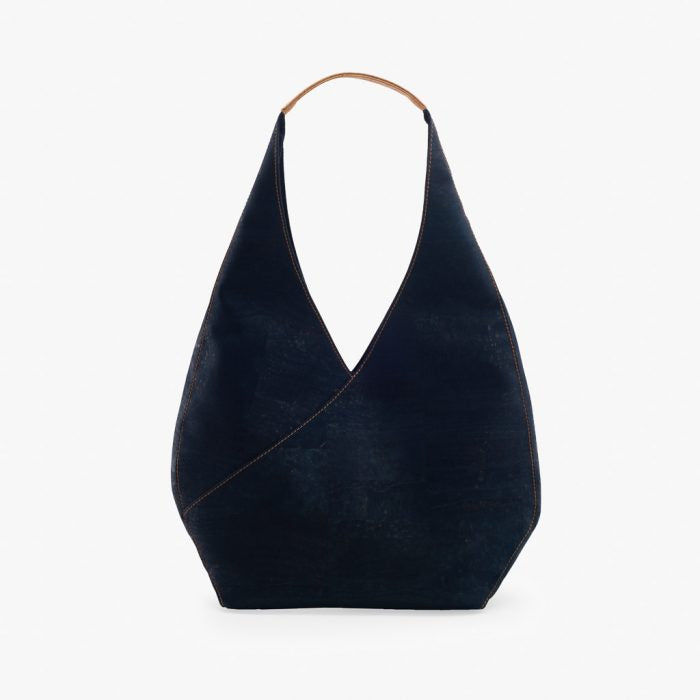 Geometrical Cork Shoulder Bag Grey | Cork Bags