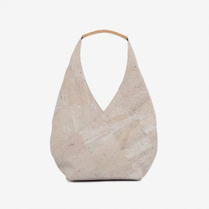 Geometrical Cork Shoulder Bag Grey | Cork Bags