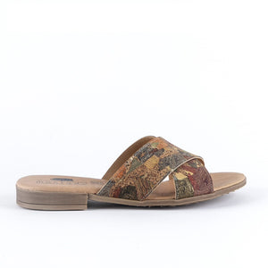 Sandalias Corcho Mosaico | Zapatos de corcho vegano