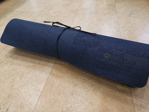Tapete de ioga e pilates em cortiça - cortiça colorida - desporto doméstico - fabricado em Portugal