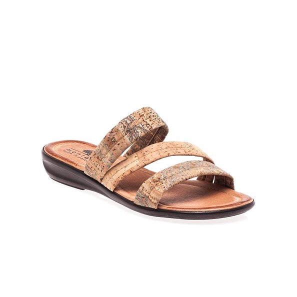 Ladies cork hot sale sandals