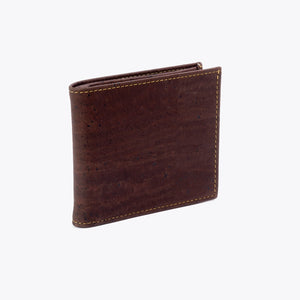 Men Wallet Dynamic Chocolate Black Green | Cork Wallets