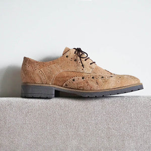 Oxford Cork Shoes Ladies with Studs | Cork Shoes