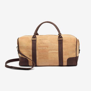 Travel bag made with natural cork in Portugal